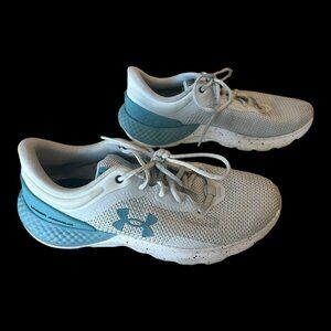 Under Armour Womens UA W CHARGED ESCAPE 4 Running Shoes Grey/Blue Size 10